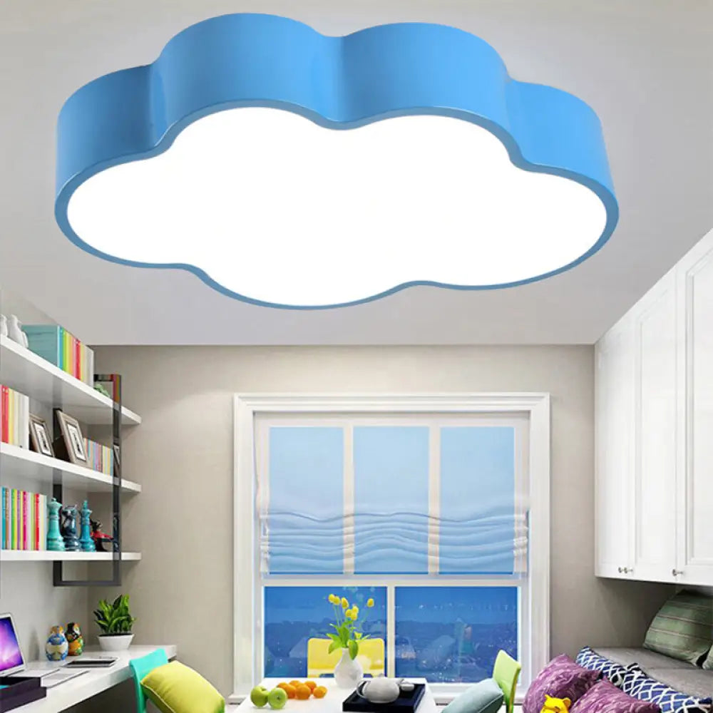 DecorBites™ DecorBites™ Cartoon Cloud Design LED Ceiling Light for Kindergarten - Acrylic Flush Mount Lamp