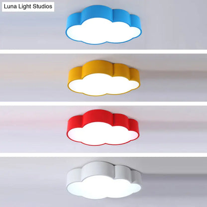 DecorBites™ DecorBites™ Cartoon Cloud LED Ceiling Mount Lamp for Bedroom - Acrylic Flush Mount Lighting Fixture