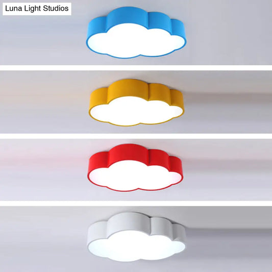 DecorBites™ DecorBites™ Cartoon Cloud LED Ceiling Mount Lamp for Bedroom - Acrylic Flush Mount Lighting Fixture
