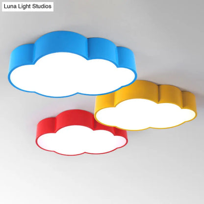 DecorBites™ DecorBites™ Cartoon Cloud LED Ceiling Mount Lamp for Bedroom - Acrylic Flush Mount Lighting Fixture