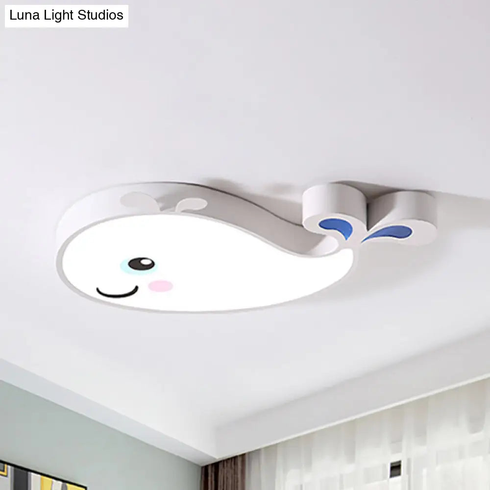 DecorBites™ Cartoon Dolphin Kindergarten Ceiling Light Fixture - Acrylic Ceiling Light