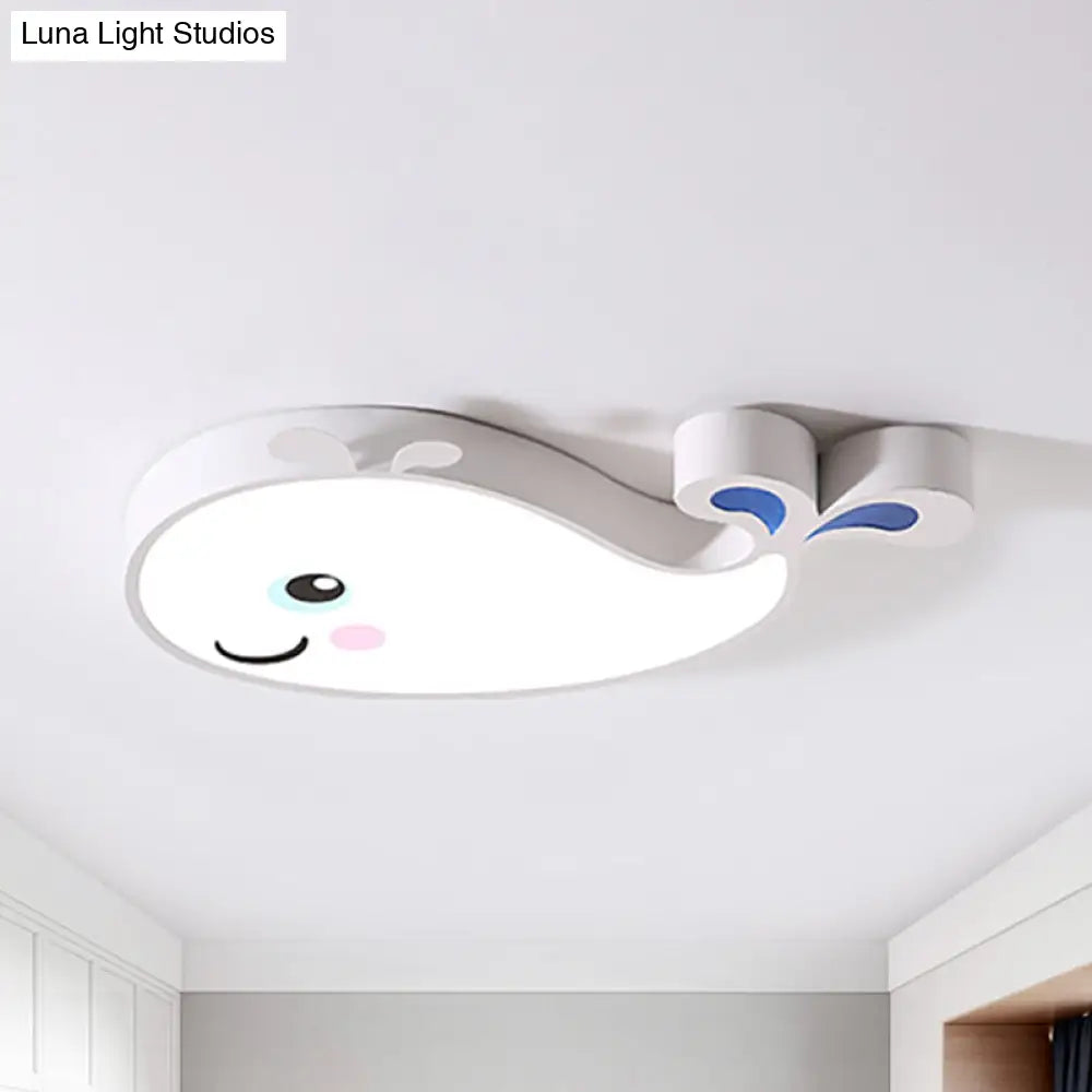 DecorBites™ Cartoon Dolphin Kindergarten Ceiling Light Fixture - Acrylic Ceiling Light