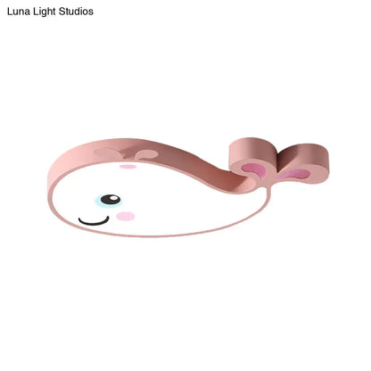 DecorBites™ Cartoon Dolphin Kindergarten Ceiling Light Fixture - Acrylic Ceiling Light