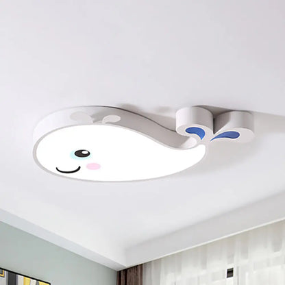 DecorBites™ Cartoon Dolphin Kindergarten Ceiling Light Fixture - Acrylic Ceiling Light