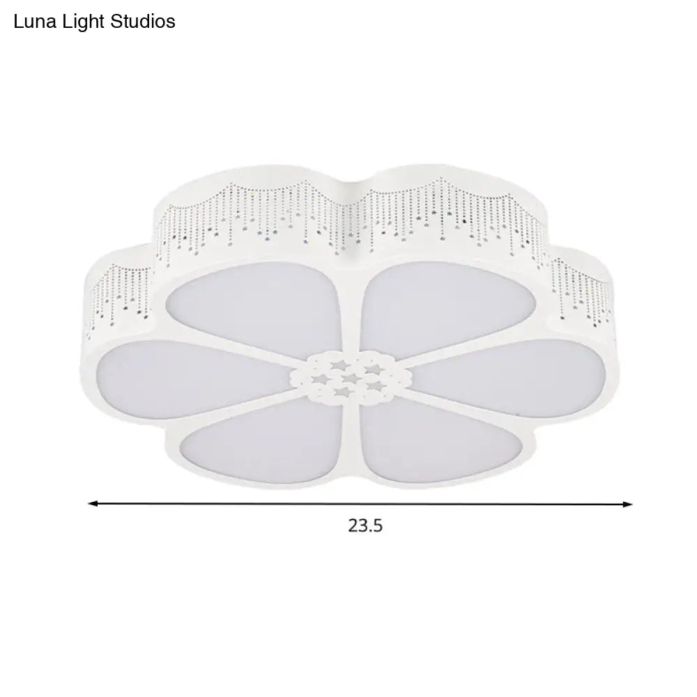 DecorBites™ Cartoon Flower LED Ceiling Light for Kindergarten