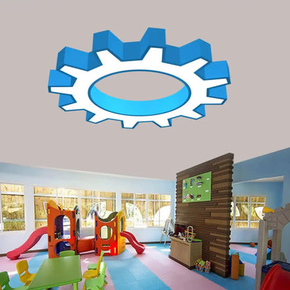 DecorBites™ DecorBites™ Cartoon LED Ceiling Light in Yellow/Blue, Available in 3 Sizes: 16"/19.5"/23.5