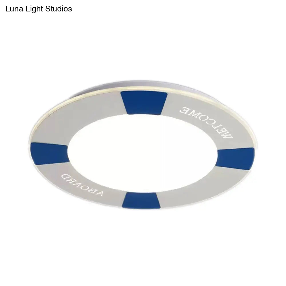 DecorBites™ Lámpara de techo LED empotrada con diseño de dibujos animados para habitación infantil (incluye flotador).