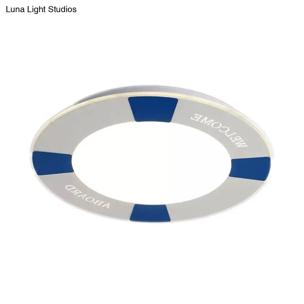 DecorBites™ Lámpara de techo LED empotrada con diseño de dibujos animados para habitación infantil (incluye flotador).