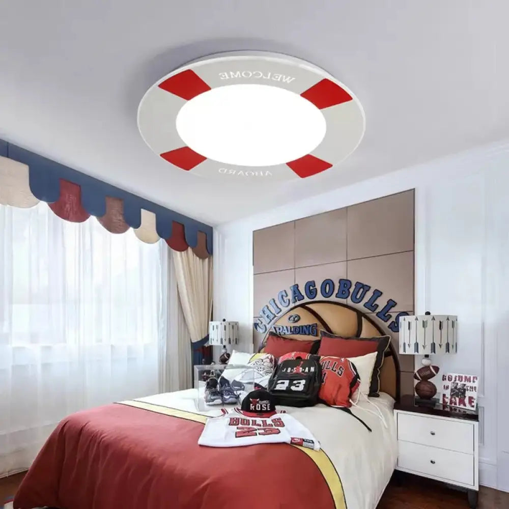 DecorBites™ Lámpara de techo LED empotrada con diseño de dibujos animados para habitación infantil (incluye flotador).