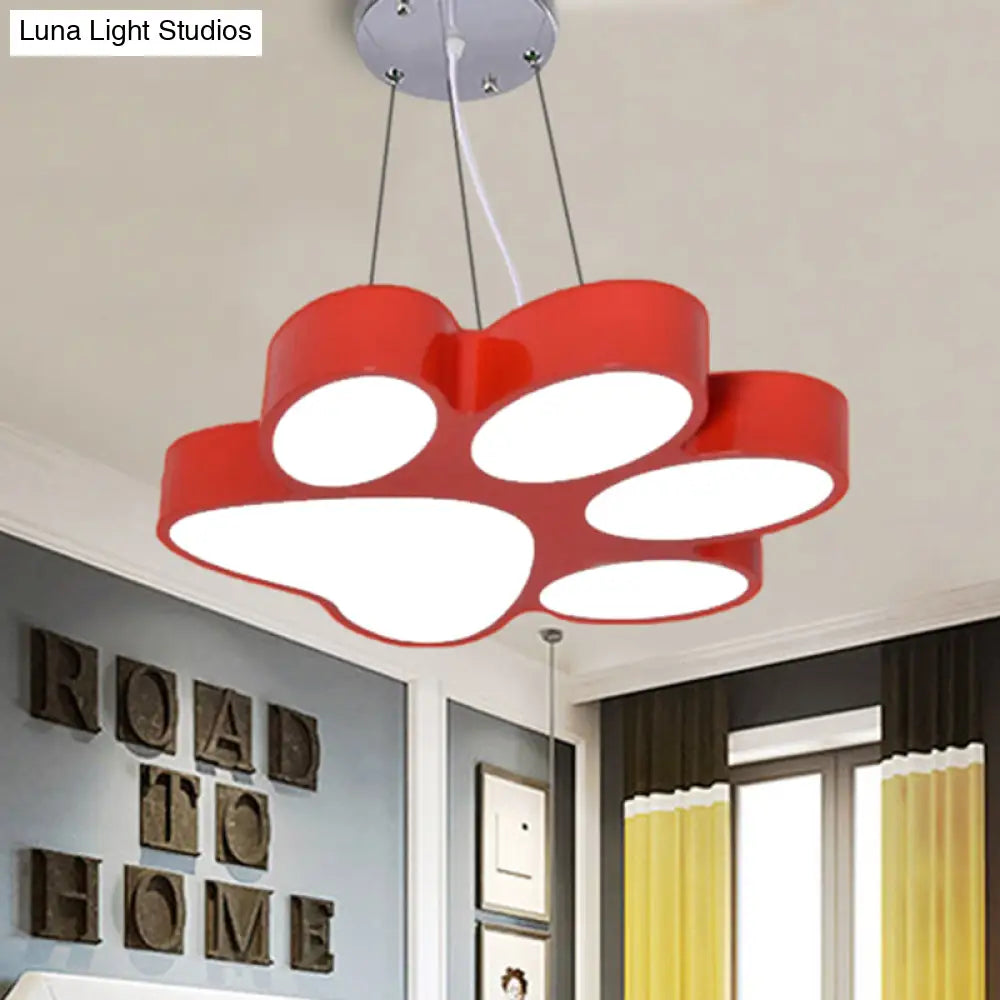 DecorBites™ Cartoon LED Hanging Lamp - Doggy Paw Bathroom Pendant Light