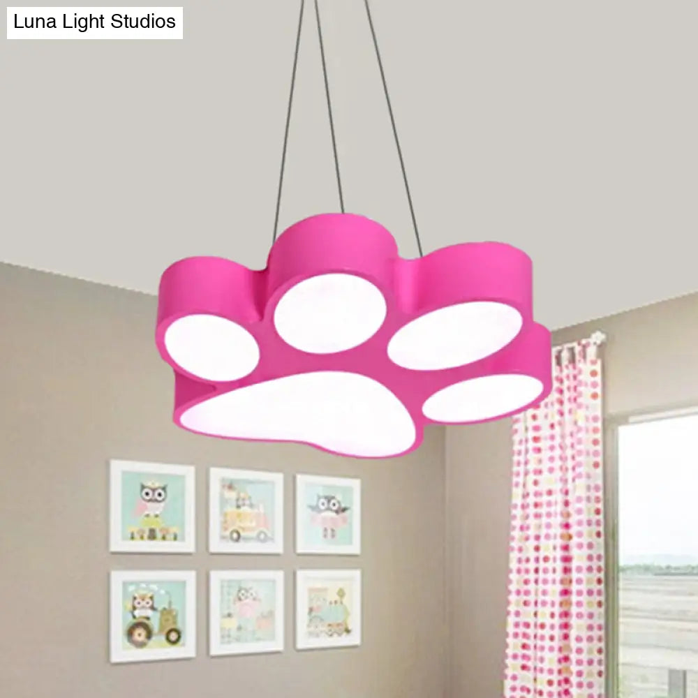 DecorBites™ Cartoon LED Hanging Lamp - Doggy Paw Bathroom Pendant Light