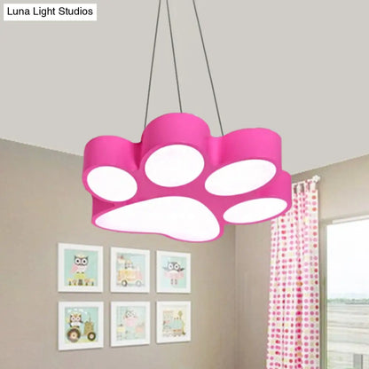 DecorBites™ Cartoon LED Hanging Lamp - Doggy Paw Bathroom Pendant Light