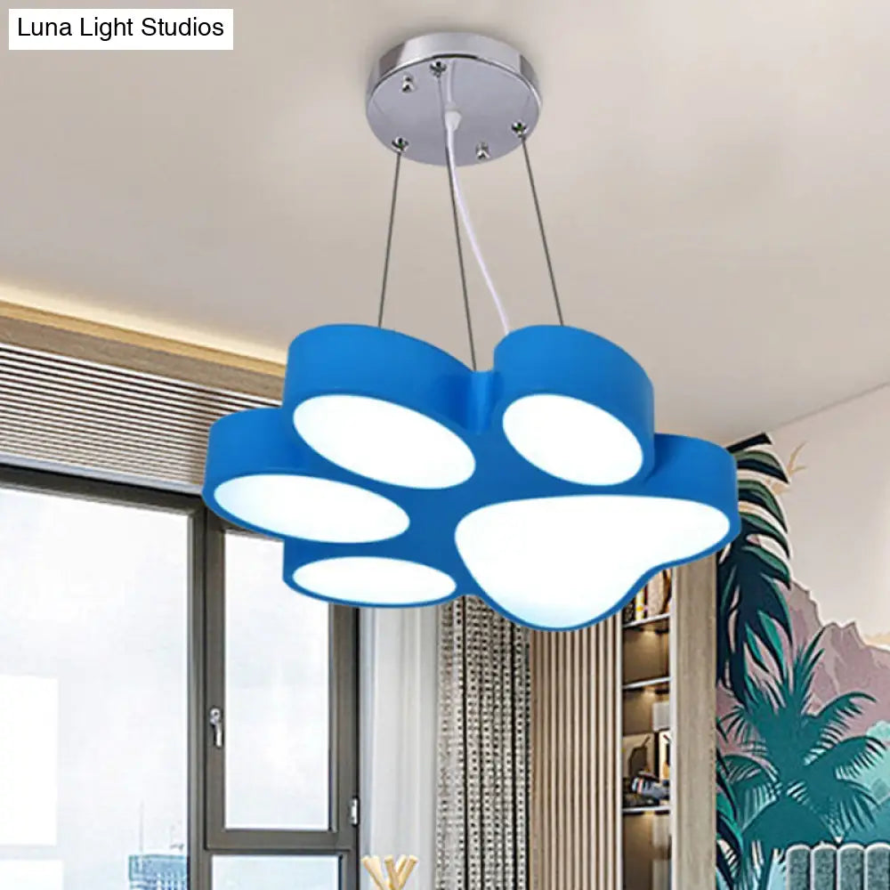 DecorBites™ Cartoon LED Hanging Lamp - Doggy Paw Bathroom Pendant Light