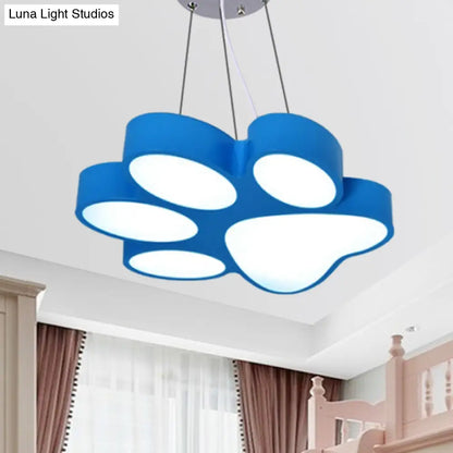 DecorBites™ Cartoon LED Hanging Lamp - Doggy Paw Bathroom Pendant Light