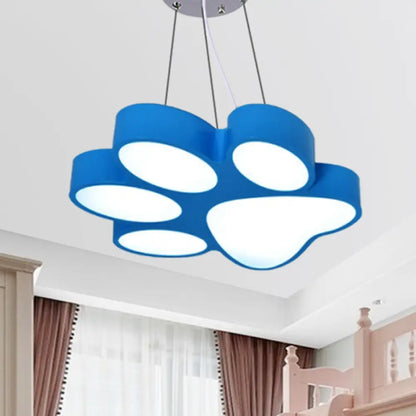 DecorBites™ Cartoon LED Hanging Lamp - Doggy Paw Bathroom Pendant Light