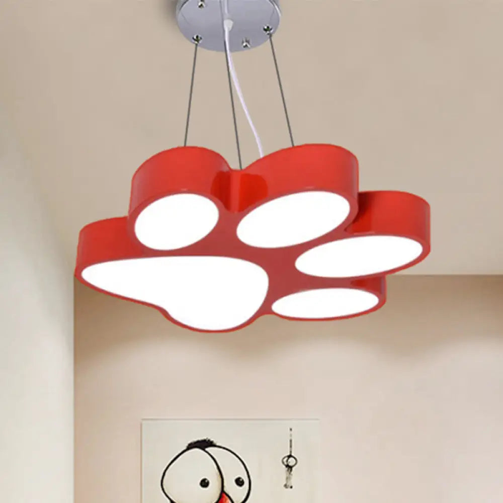 DecorBites™ Cartoon LED Hanging Lamp - Doggy Paw Bathroom Pendant Light
