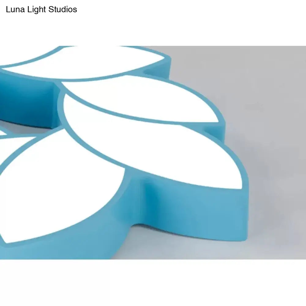 DecorBites™ Cartoon Lotus Ceiling Mount Light - LED Flush Light for Baby Bedroom