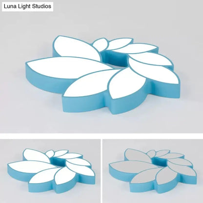 DecorBites™ Cartoon Lotus Ceiling Mount Light - LED Flush Light for Baby Bedroom