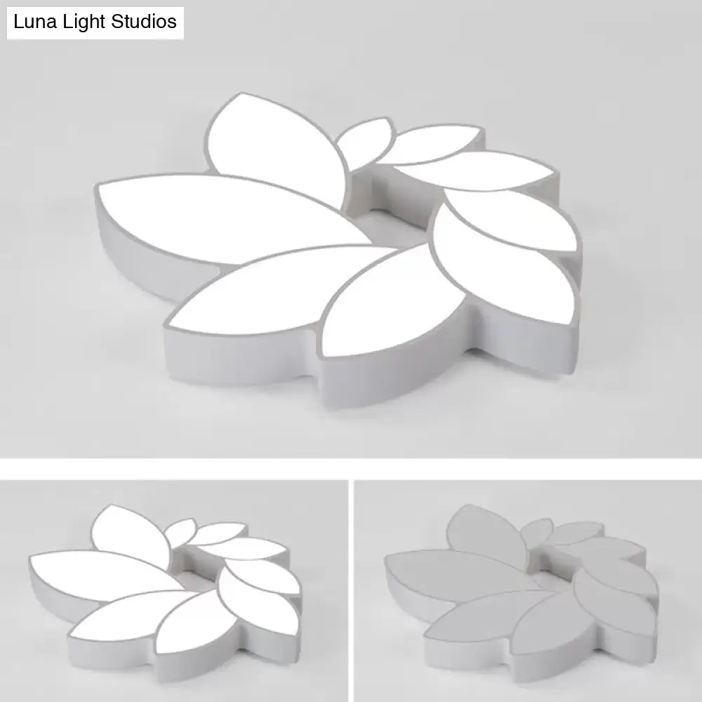 DecorBites™ Cartoon Lotus Ceiling Mount Light - LED Flush Light for Baby Bedroom