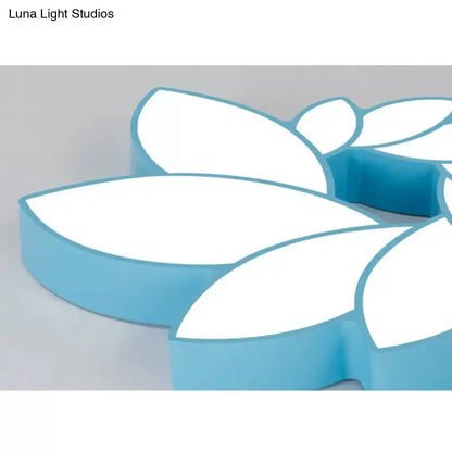 DecorBites™ Cartoon Lotus Ceiling Mount Light - LED Flush Light for Baby Bedroom