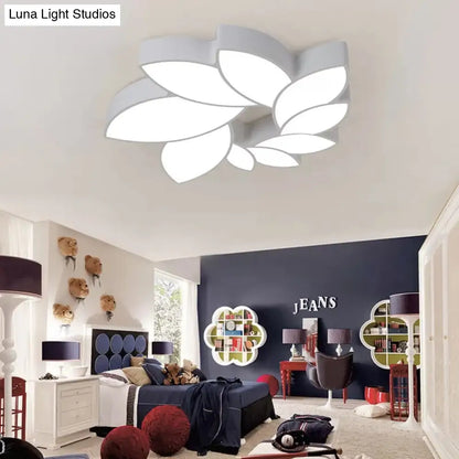 DecorBites™ Cartoon Lotus Ceiling Mount Light - LED Flush Light for Baby Bedroom