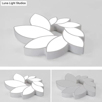 DecorBites™ Cartoon Lotus Ceiling Mount Light - LED Flush Light for Baby Bedroom