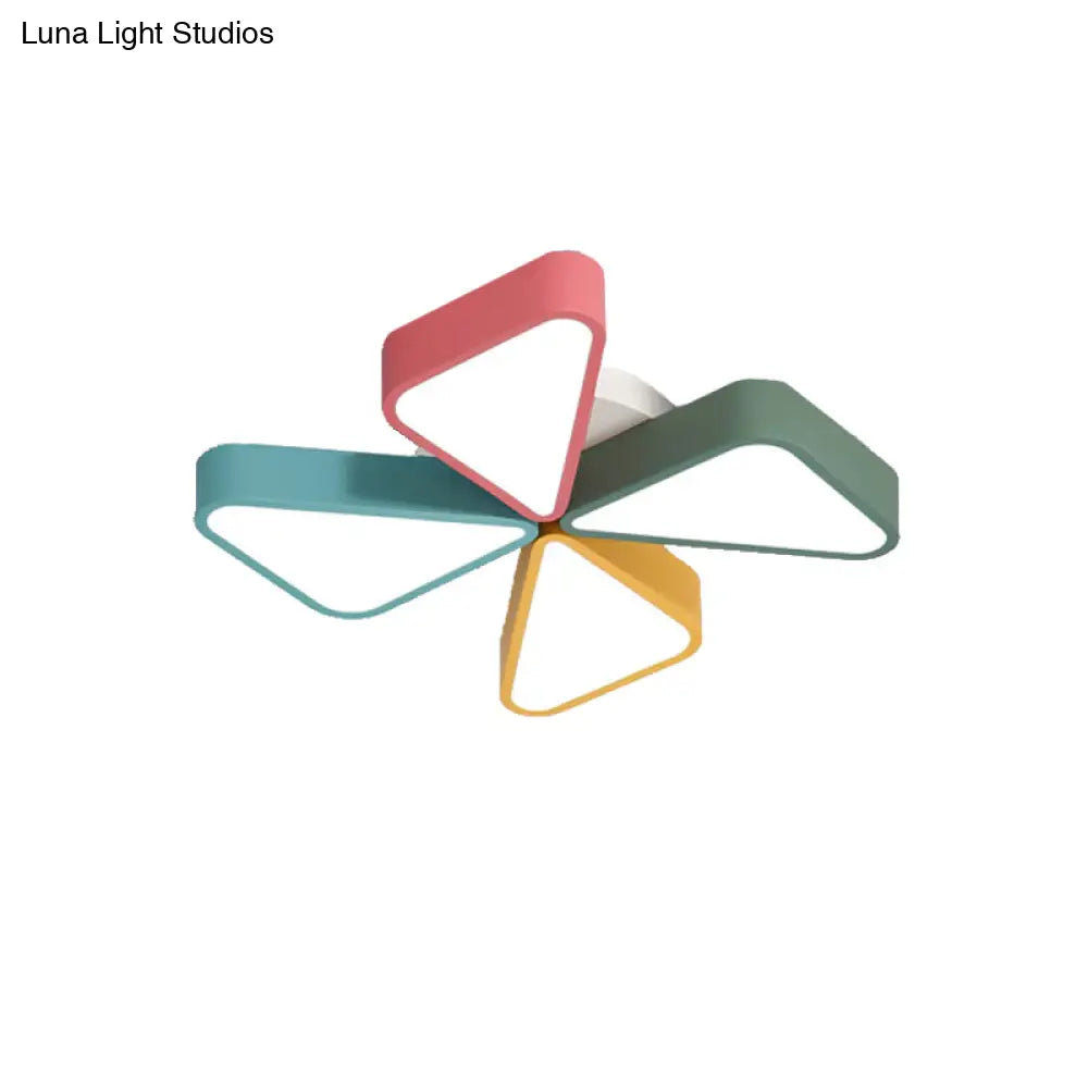 Lámpara de techo empotrada DecorBites™ de metal con diseño de dibujos animados para baño de jardín de infancia