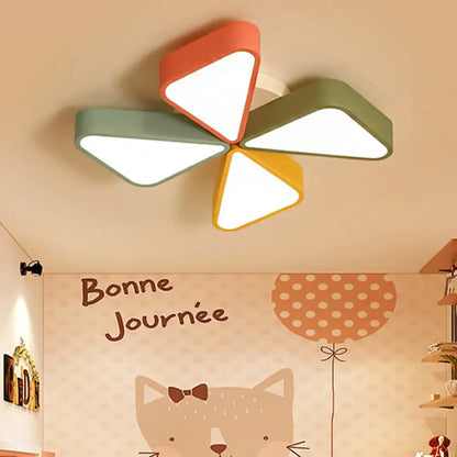 Lámpara de techo empotrada DecorBites™ de metal con diseño de dibujos animados para baño de jardín de infancia