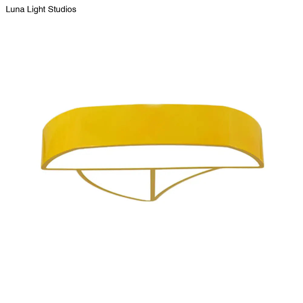 Lámpara de techo LED empotrada DecorBites™ con diseño de barco de dibujos animados para habitación de bebé o cocina