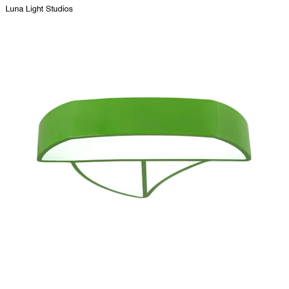 Lámpara de techo LED empotrada DecorBites™ con diseño de barco de dibujos animados para habitación de bebé o cocina