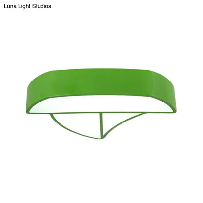 Lámpara de techo LED empotrada DecorBites™ con diseño de barco de dibujos animados para habitación de bebé o cocina