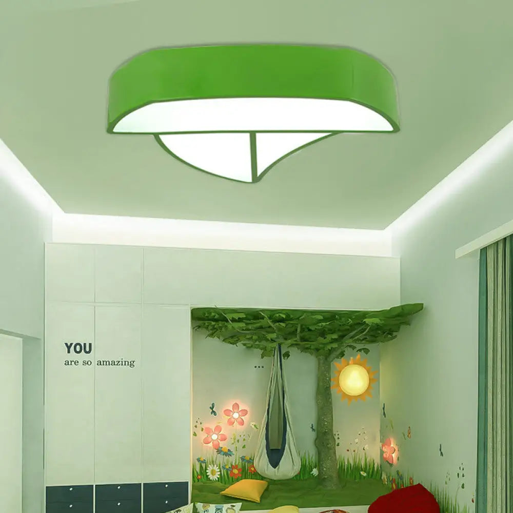 Lámpara de techo LED empotrada DecorBites™ con diseño de barco de dibujos animados para habitación de bebé o cocina