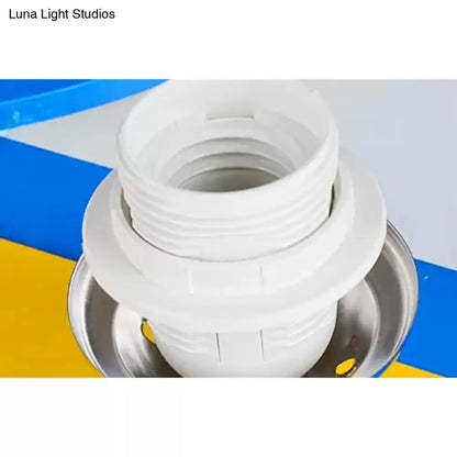 DecorBites™ Cartoon Toy Windmill Ceiling Lamp with Globe Shade - Perfect for Kindergarten and Playrooms