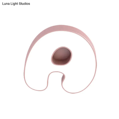 Lámpara de techo infantil DecorBites™ DecorBites™ blanca con diseño de dibujos animados y pantalla acrílica