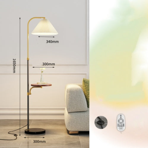Wood Floor Sofa Lamp