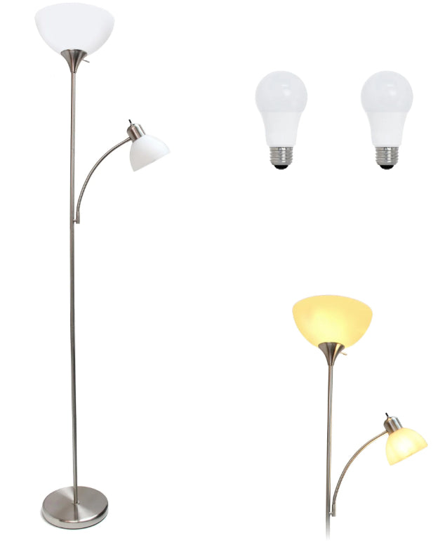 White Nordic Floor Lamp