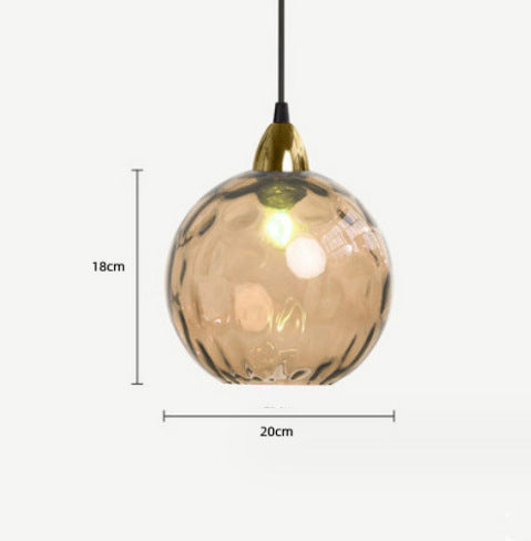 Glass Chandelier Pendant Light