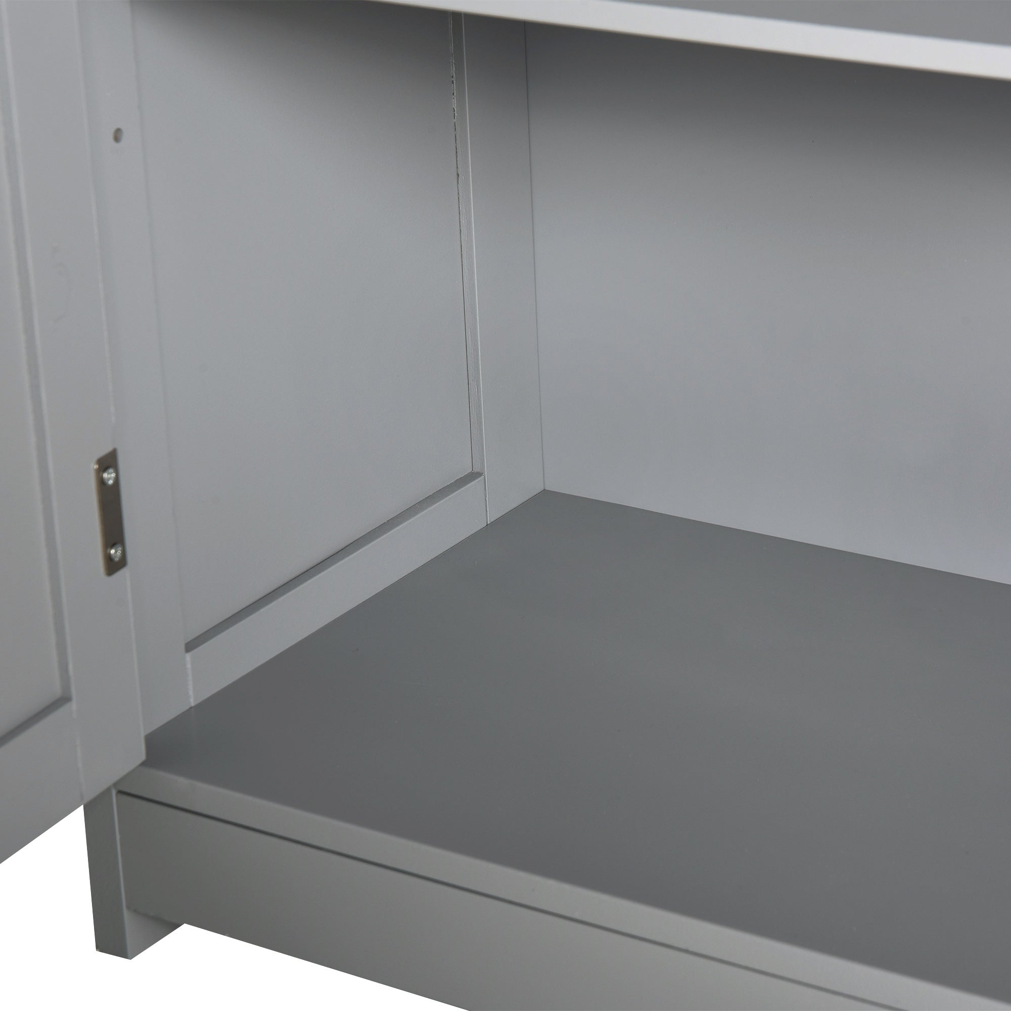 Grey Bathroom Floor Cabinet