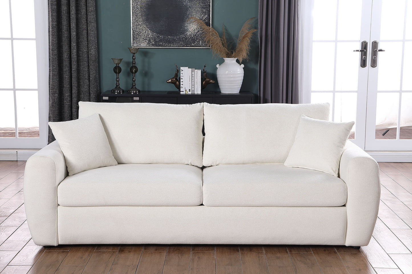 Modern Minimalist Comfortable Compressed BEIGE Sofa