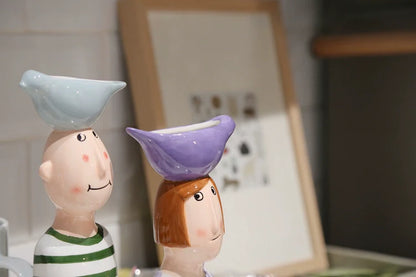 Ceramic Vase Set for Beautiful Home Decor - Vase