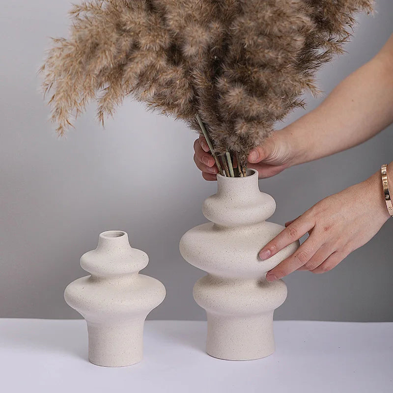 Ceramic Vases Set for Modern Home Decor - Vase