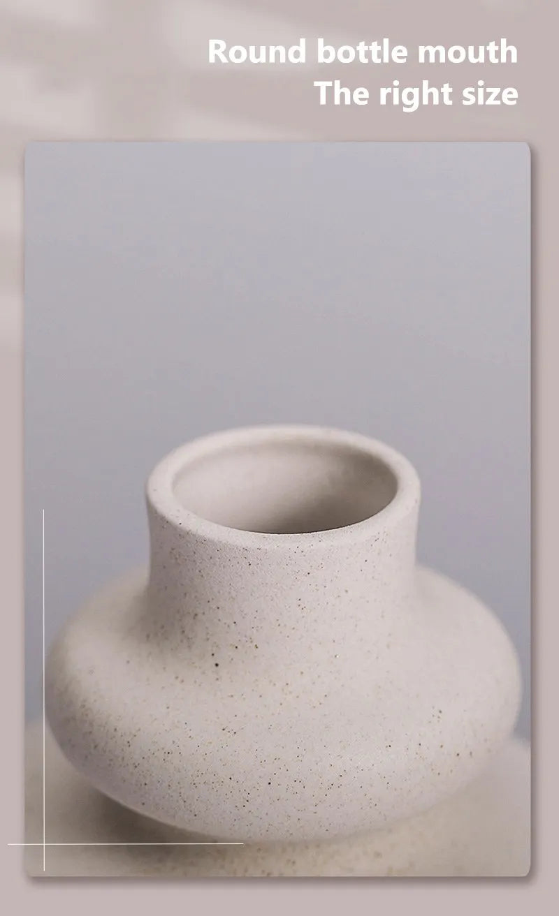 Ceramic Vases Set for Modern Home Decor