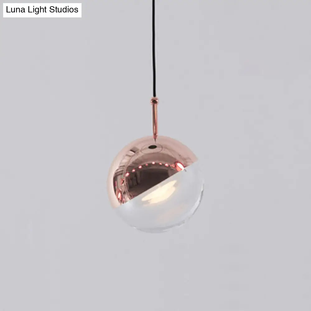 Chic LED Crystal Mini Pendant Light - Modern & Simple Design