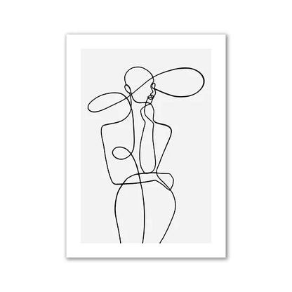 Chic Pink Room Decor Wall Art Set - Posters