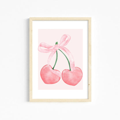 Chic Pink Wall Art for Girls’ Room - 01 / 50x75cm No Framed