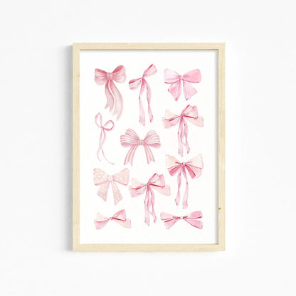 Chic Pink Wall Art for Girls’ Room - 03 / 40x60cm No Framed