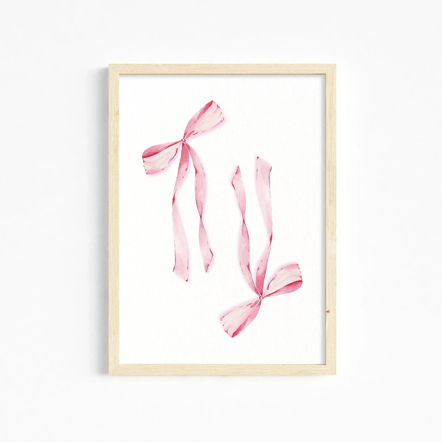 Chic Pink Wall Art for Girls’ Room - 04 / 50x75cm No Framed