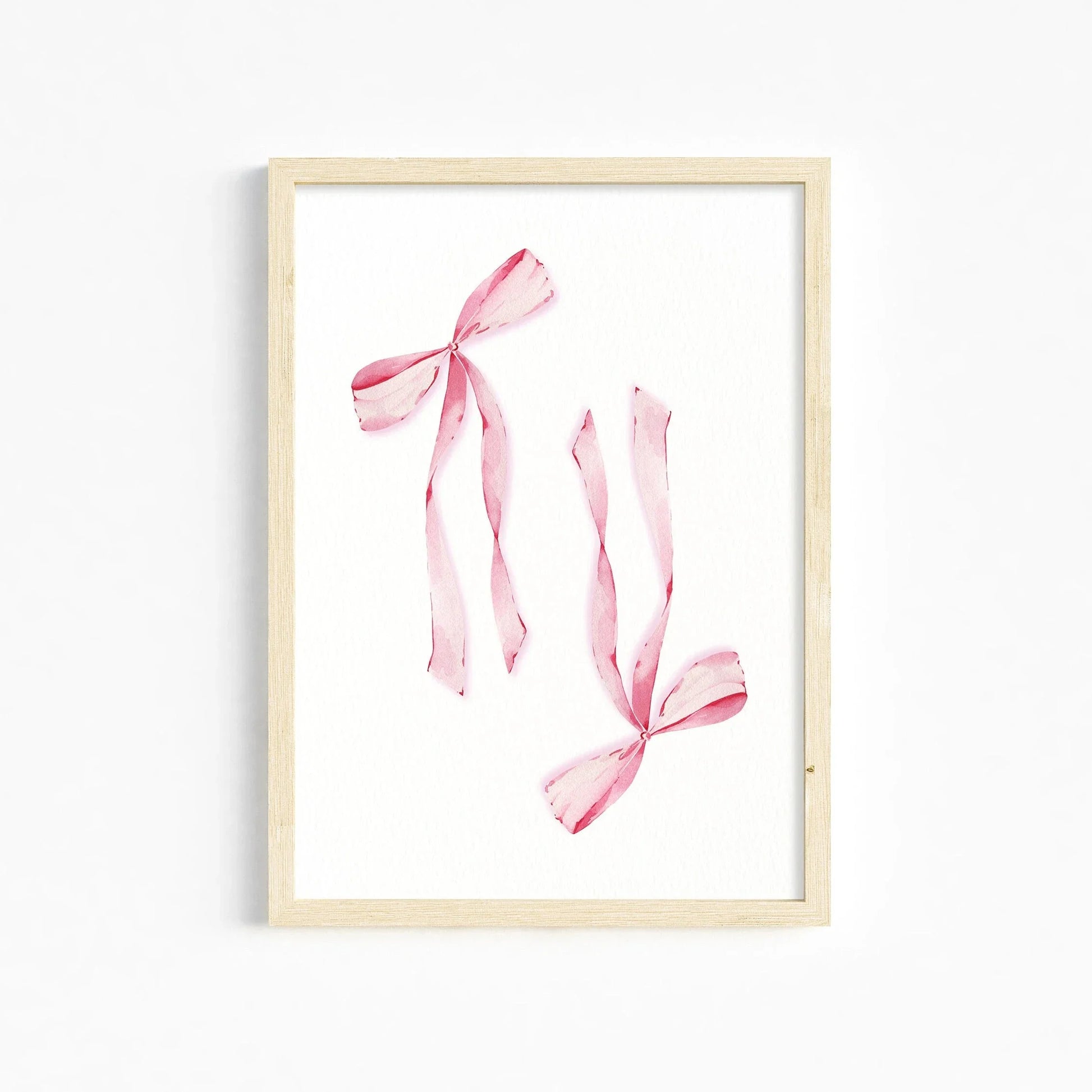 Chic Pink Wall Art for Girls’ Room - 04 / 50x75cm No Framed