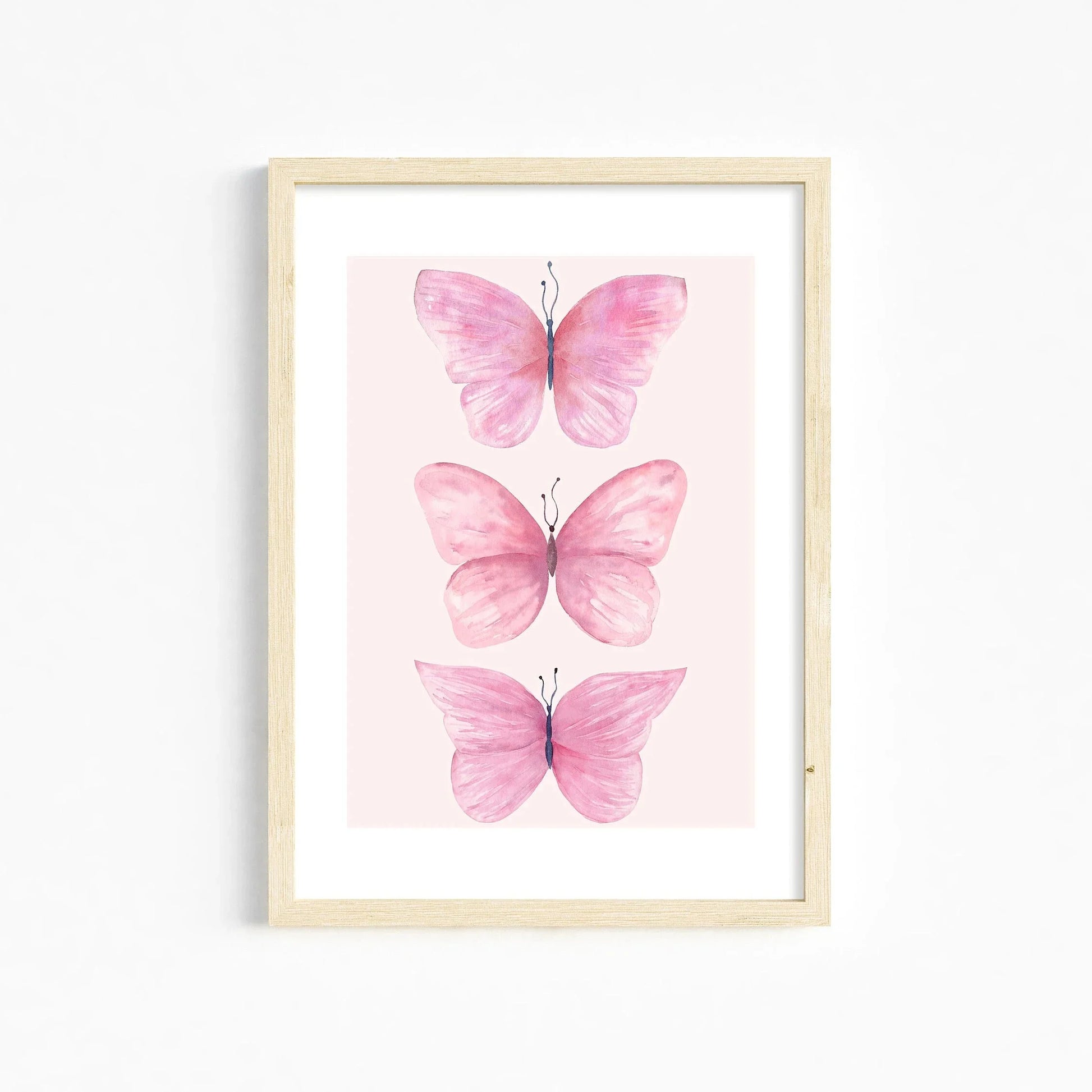 Chic Pink Wall Art for Girls’ Room - 06 / 50x75cm No Framed