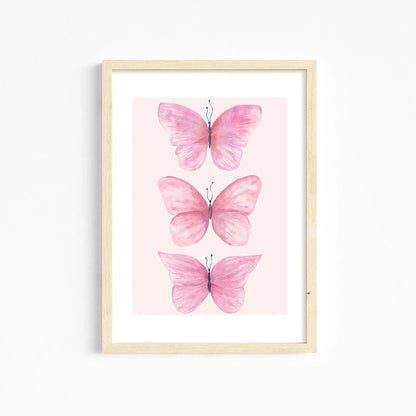 Chic Pink Wall Art for Girls’ Room - 06 / 50x75cm No Framed